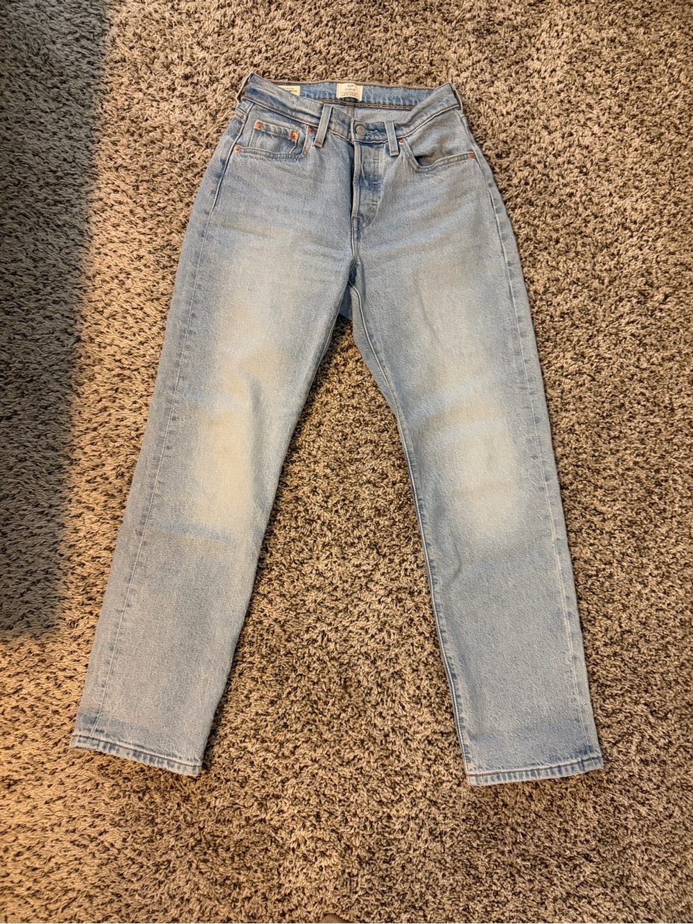 Levi's Light Blue Women's Straight Leg Jeans